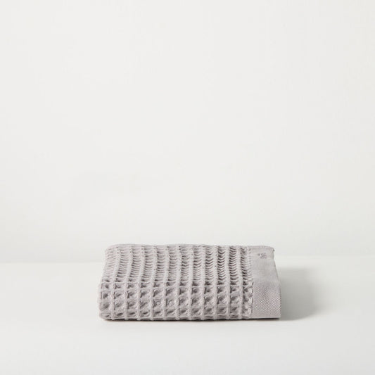 waffl Hand Towel - Stone Grey