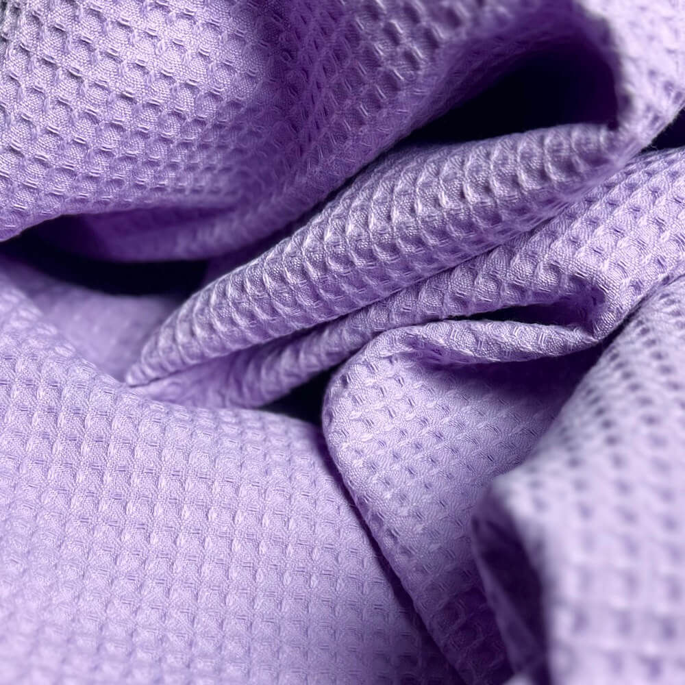 Lilac waffl towel