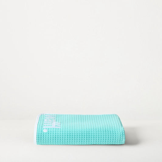 waffl mini towel - marine blue