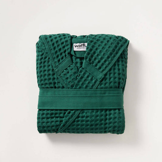 waffl Bath Robe - Forest