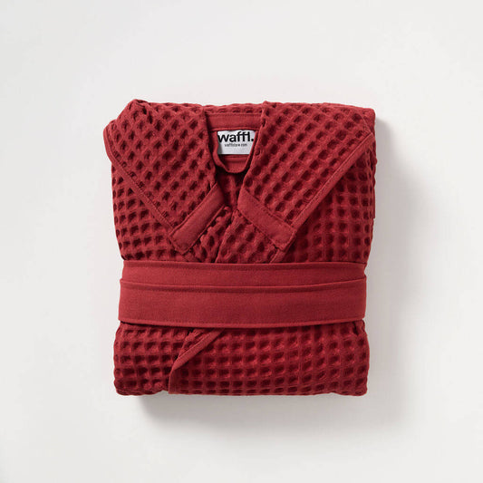 waffl Bath Robe - Earth