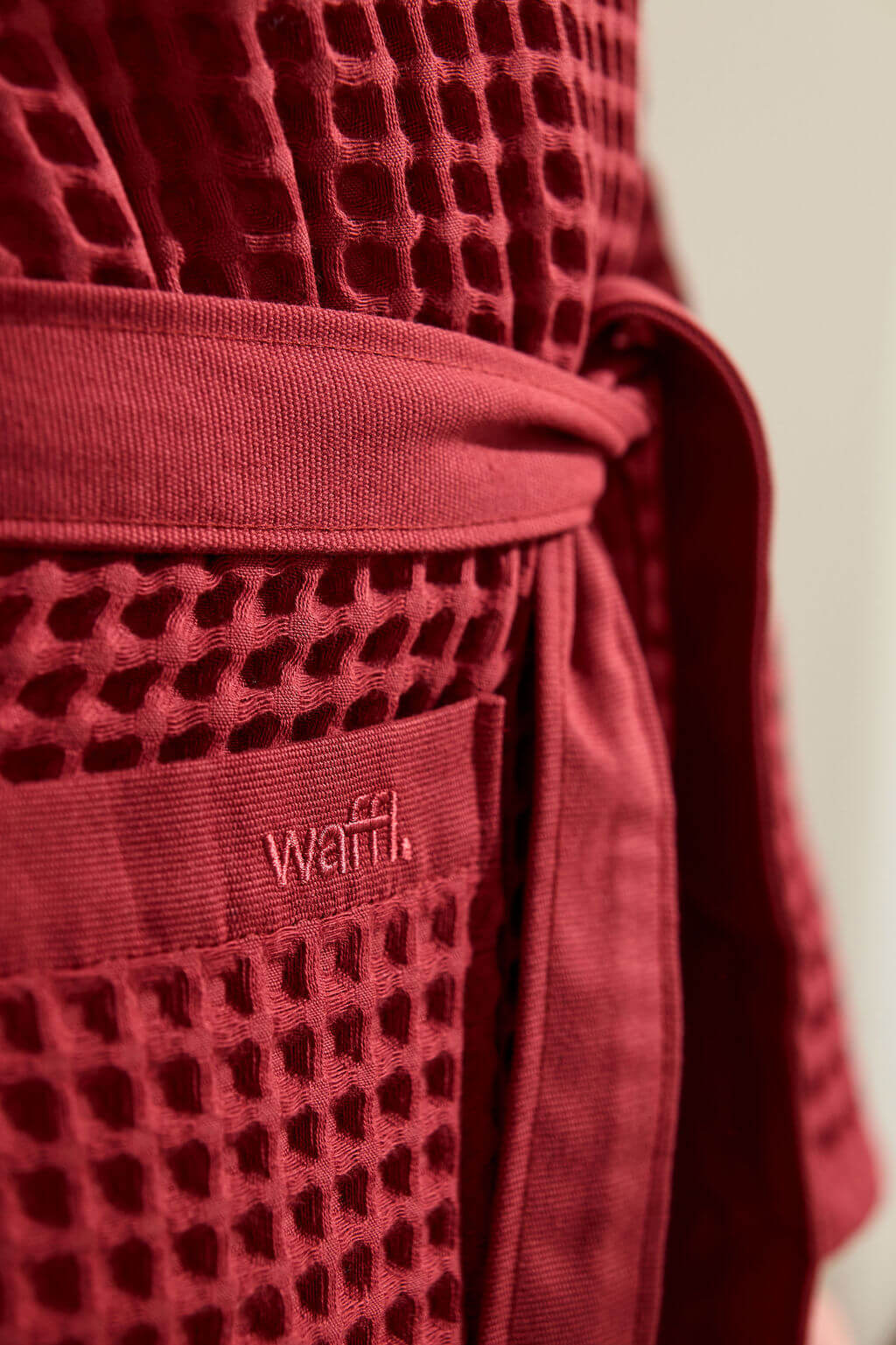 waffl Bath Robe - Earth