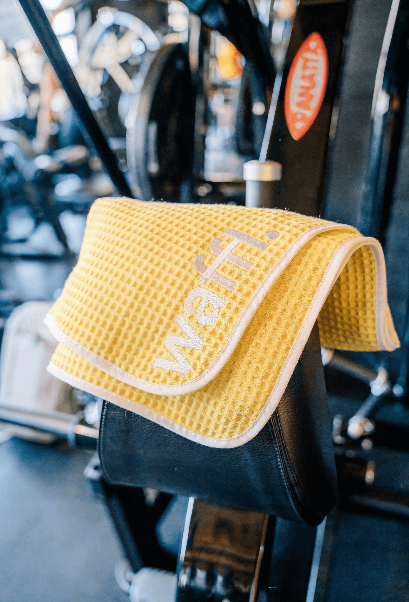 waffl Mini Towel - Solar Yellow