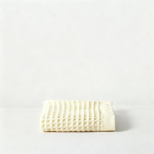 waffl Hand Towel - Ivory