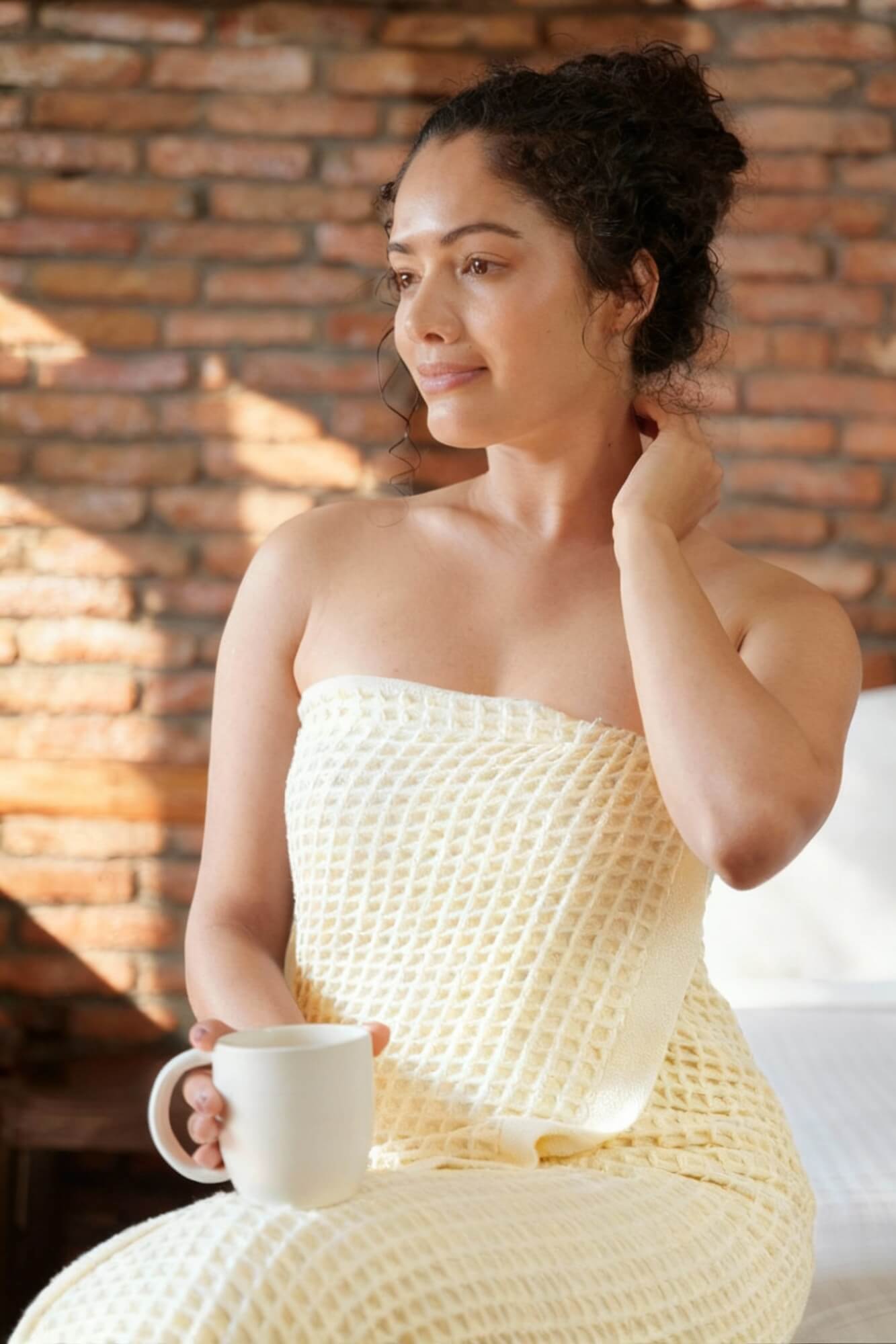 waffl Bath Sheet Set